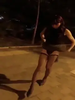 夜晚露出真刺激