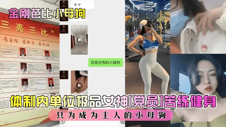 体制内单位极品女神党员苦练健身只为成为主人的小母狗