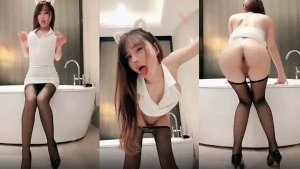 嫩模艾小青私拍极品网红嫩模艾小青_猫耳女郎浴大尺度.私拍