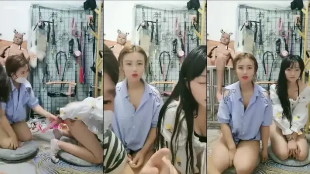 坐标河南郑州,轻度调教俩妹子,壹个少妇,壹个少女,双头龙壹起享用,各种道具应有尽有