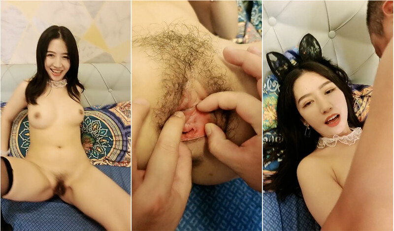 寸頭大哥爽翻了,顏值姐妹花挑著艹,粉粉張開雙腿迎接大J8的插入