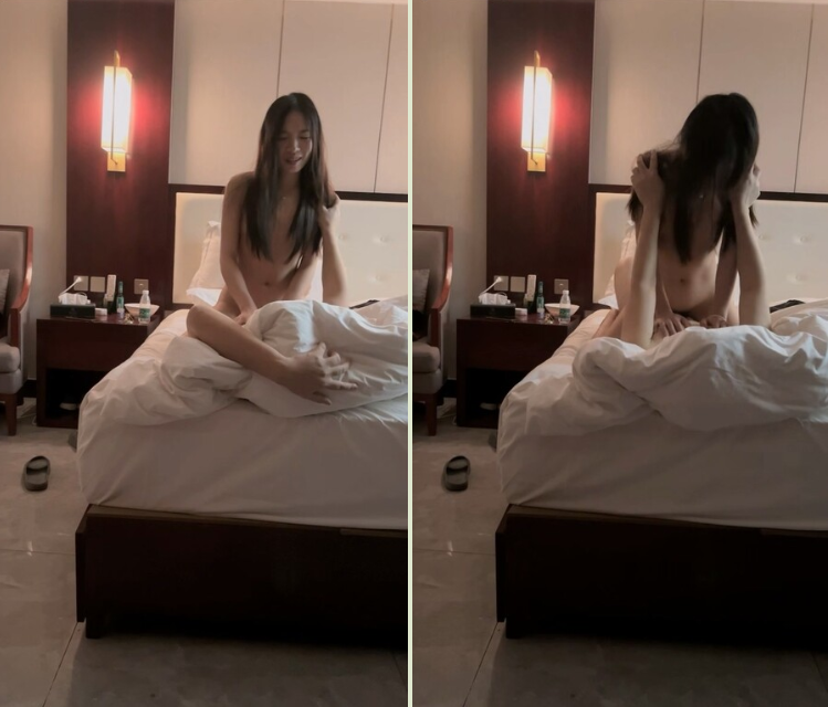 【勇闯东南亚】东南亚探花，包养的颜值嫩妹，乖巧随便玩弄，埋头舔逼害羞遮脸，骑乘位草逼