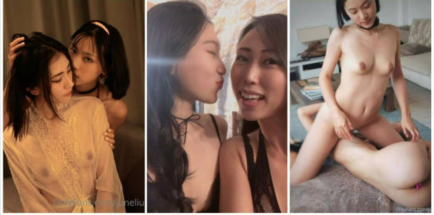 知名华人留学生网黄「Spicy Gum」「刘玥」和闺蜜李月如圣诞淫趴激情口舌服务