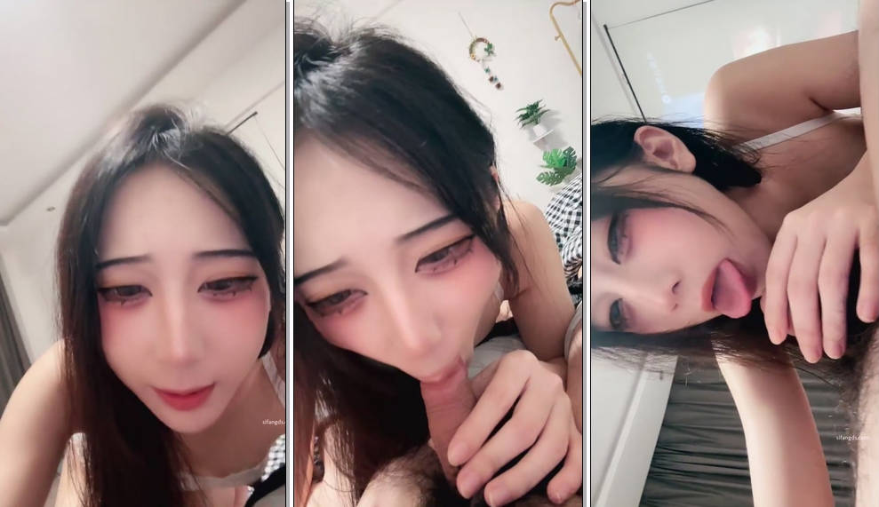 【菠萝吹吹】小兔子张张! 纯欲母狗校花 奶子很正圆而美 性感开档情趣服 主动吃鸡无套啪啪 内射 (7)