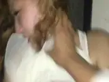 练歌房里陪酒女郎哭喊着被撇开红内裤猛操