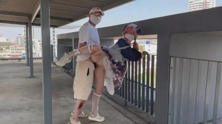 西瓜影视 约个洛丽塔妹妹去天台拍写真 樱花小猫