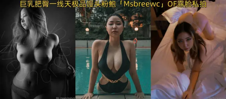 露出裸聊约炮操人妖…搞黄色我是认真的！韩国BBW系巨乳肥臀一线天极品馒头粉鲍「Msbreewc」OF私拍