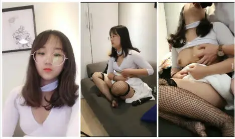 高颜值温柔御姐玩的很开很刺激啊，白裙黑丝粉嫩美腿 骑在脸上鸡巴上肆意起伏呻吟 好骚的尤物啪啪猛力搞她
