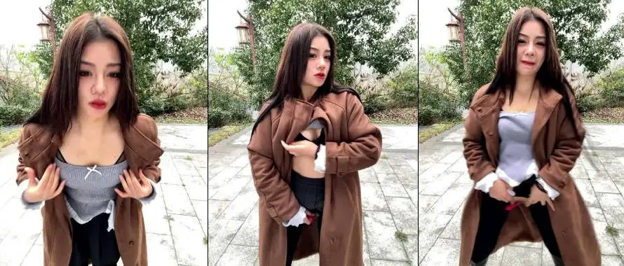大胆御姐，反差骚母狗【Asia-GoodLuck】户外极限露出，景区开裆裤塞跳蛋自慰，脸穴同框骚的一批