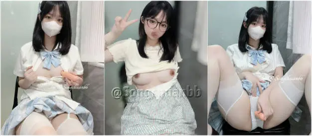 清纯学姐女神『汌汌』福利私拍，即清纯又风骚 粉粉嫩嫩的肌肤 水嫩一线天白虎嫩B 活力四射！