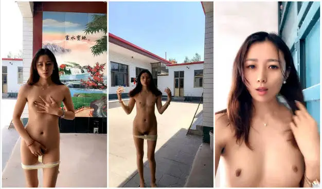 农家院里的良家小少妇，全程露脸一个人在家就是发骚，互动撩骚听指挥，在院里开着大门揉奶抠逼浪叫呻吟刺激