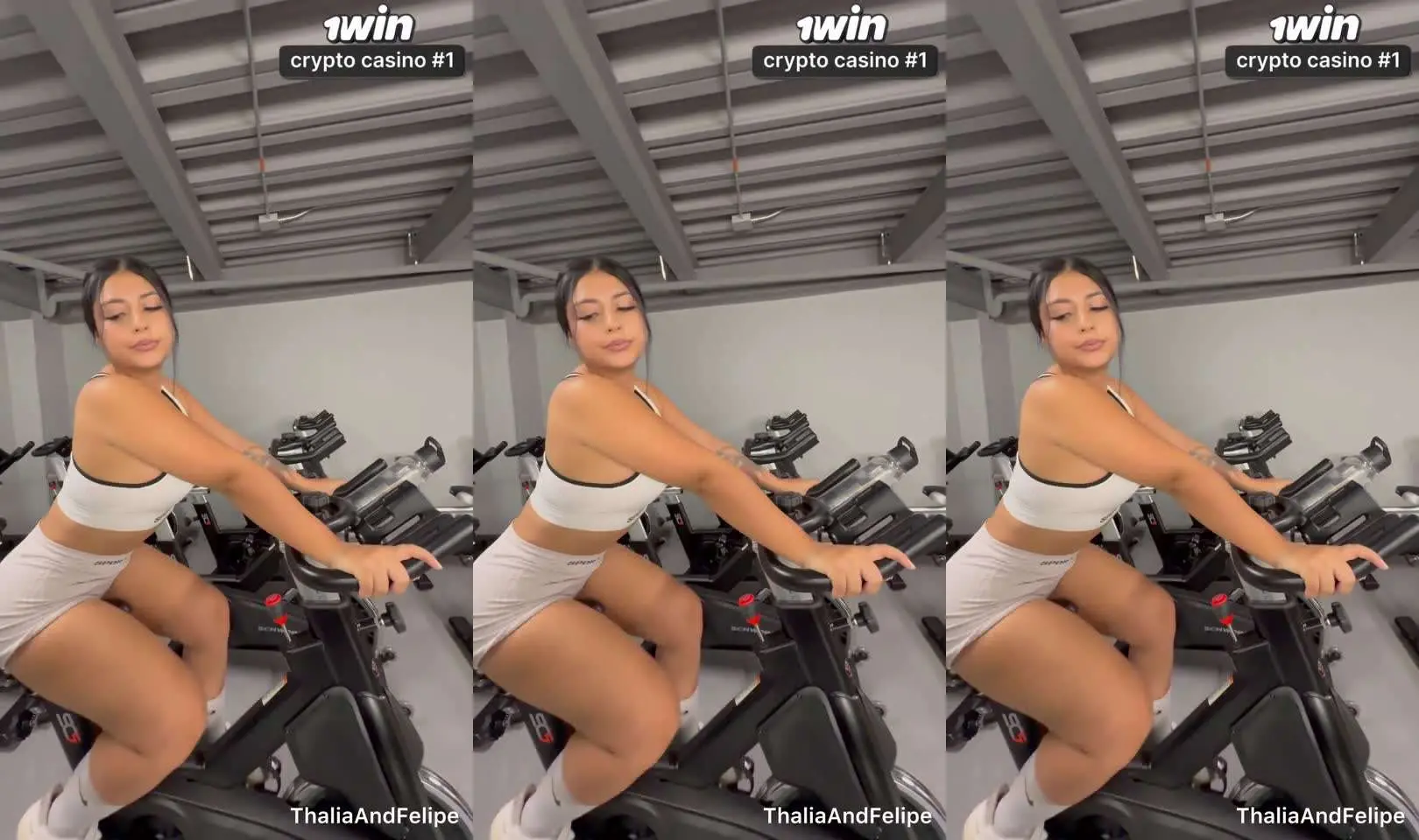 Colombian girl seduces a stranger at the gym and c#射精#骚逼#人妻#挑逗#美臀#舔逼#性交
