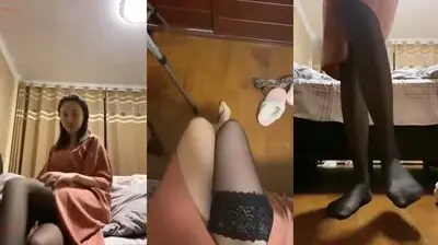 第一视角长腿黑丝挑逗实录 视频色聊喘息声不断