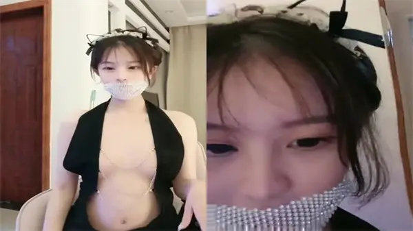 高跟鞋苗条巨乳骚货淫声浪语，近拍掰穴抠逼道具自慰撩骚互动