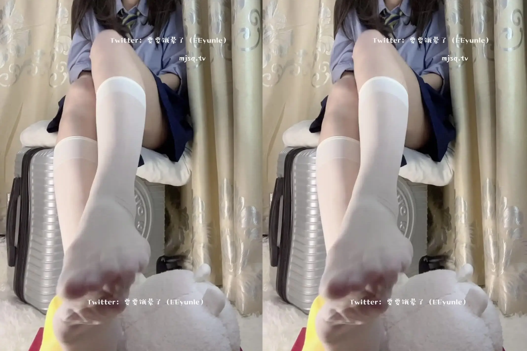 推特水煮鳄鱼-学院JK风