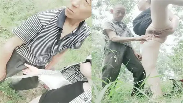 周日清晨老板娘户外野战激情上演