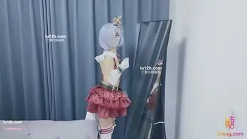 网红铃木君圣诞王者荣耀剧情定制福利，极品玉女被疯狂输出