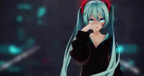MMD 未来巨乳舞女狂野扭动被爆操内射高潮！