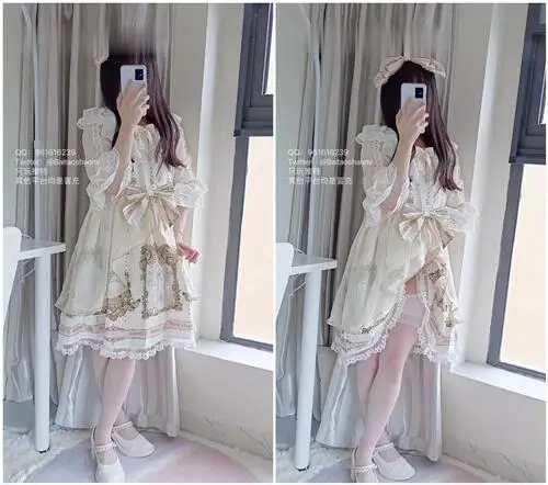 白桃少女 – 白丝洛丽塔[1V 54P]