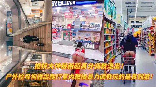 推特大神最新超高分调教流出户外栓母狗露出爬行室内鞭抽暴力调教