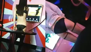 正妹穿着比基尼陪唱最后还加码玩很大!!肉棒都塞进去了~