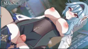 原神巨乳COSER maenchuYuu 爆操骚穴 内射颜射双飞