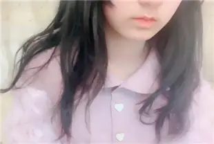 萌妹口无小银狐-紫色萝莉裙