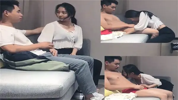 小伙约到高端兼职外围妹，当场现金激情服务
