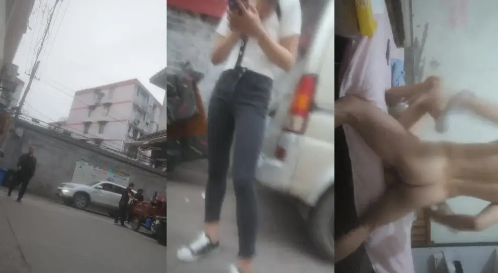 深夜巷战街边流莺 选中极品嫩妹特写记录蜜穴被巨根狠狠插入 高潮抽搐实录 无套内射淫叫连连