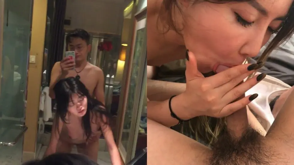 【网曝门事件】大三小情侣宾馆开房激情啪啪视频手机丢失不慎流出,后入猛操,跪舔裹射,完美露脸
