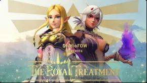 FOW-010 中文字幕皇家盛宴：女仆团极致侍奉，帝王级性爱体验