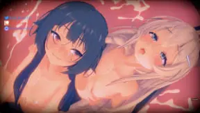 番号Brave777KonoSuba02：晶与爱丽丝和惠惠的三人淫宴！动漫角色扮演高潮迭起