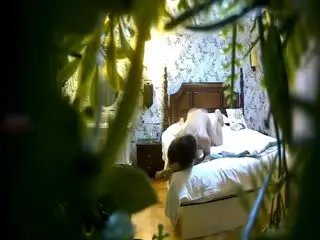 开房造爱瘦弱小伙打炮不含糊