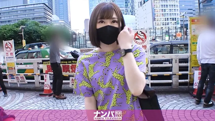 一花みお化身痴女！新宿车站大胆狂撒避孕套 200GANA-2302-C