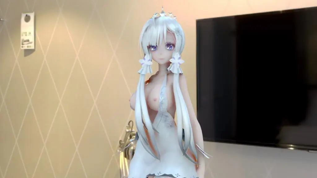MMD24 光辉BAAMx 极品巨乳女神被爆操到淫水狂喷，骚穴抽搐内射灌满