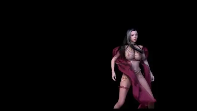 MMDLISA-SENORITA 热辣骚舞 3D巨乳摇摆 湿身诱惑