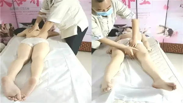 少妇在家按摩骗老公，电话里高潮差点叫床，最终忍不住出轨让我上