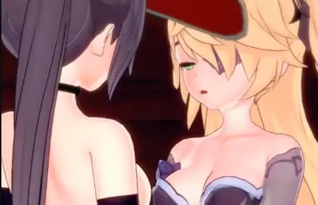 3D原神百合：家中自拍激情互舔，双飞小姐姐高潮喷水！