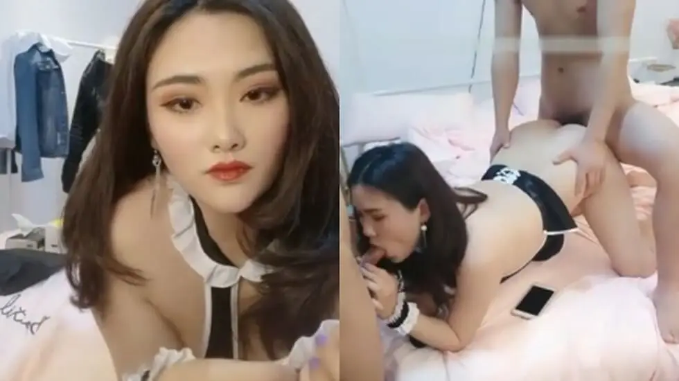 淫娃娜娜3P被炮友在酒店轮干,肉色丝袜干完换黑丝袜继续干