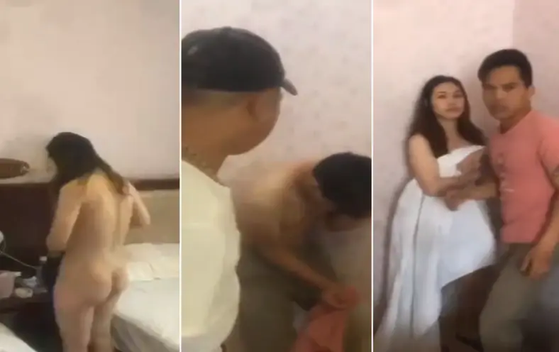 20207945580用户上传酒店偷欢被抓奸在床