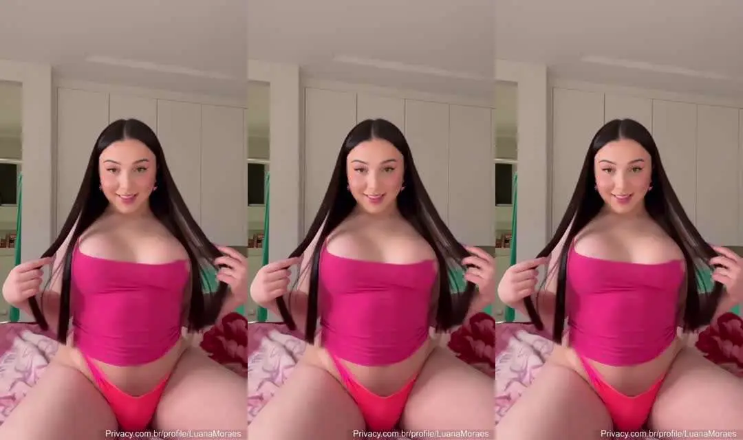 Luanna 稀少的巴西TS，可爱的带着肉感的女孩，老外最喜欢这种丰乳肥臀的类型了，属实是实战利器#射精
