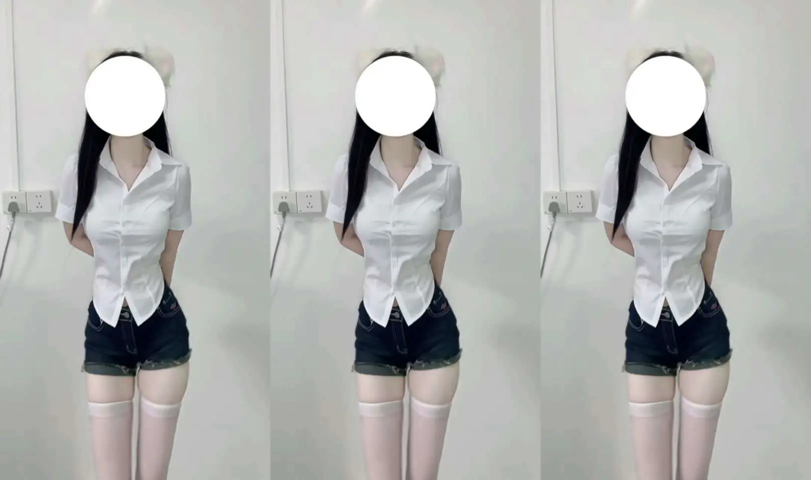 黑丝网袜翘臀白虎女神自慰#剪辑#白虎#骚逼#机炮#挑逗#美臀