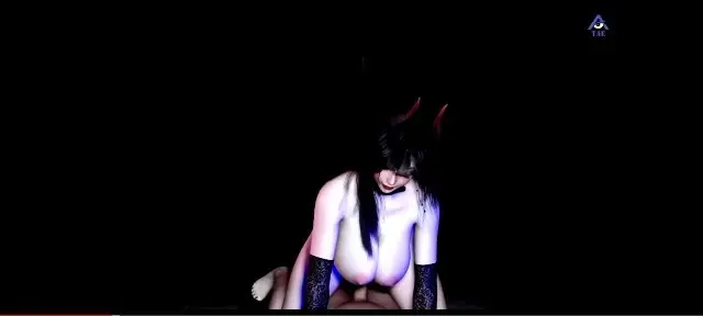 3D国漫女神EVA跨骑~2#动漫#3D