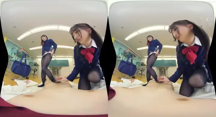 DPSVR-009 - 皆月ひかる 加藤ももか【VR】いろいろなデニール数の黒タイツに挟まれたい…踏まれたい…絞められたい… 黒タイツ女子○校生脚ロック逆3P 佐藤ののか 皆月ひかる