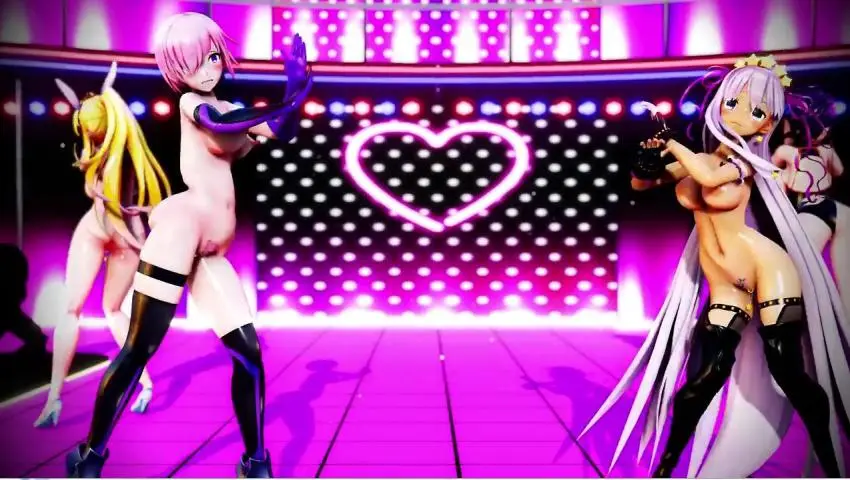 MMD宅舞FGO角色玛修BB