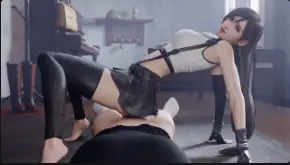 Pewposterous蒂法侧身女牛仔