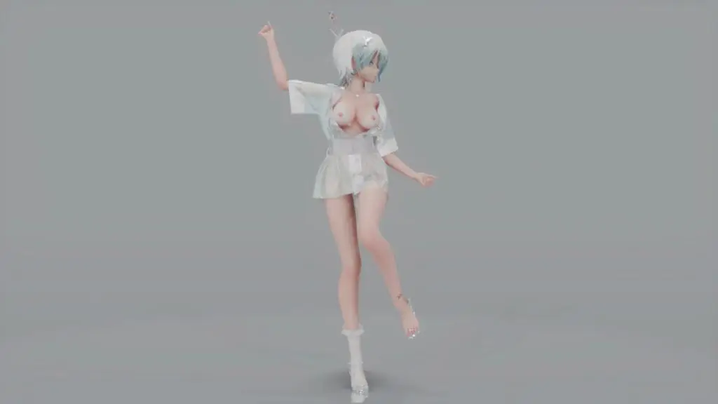 MMD21和服裸体真空言和极乐净土
